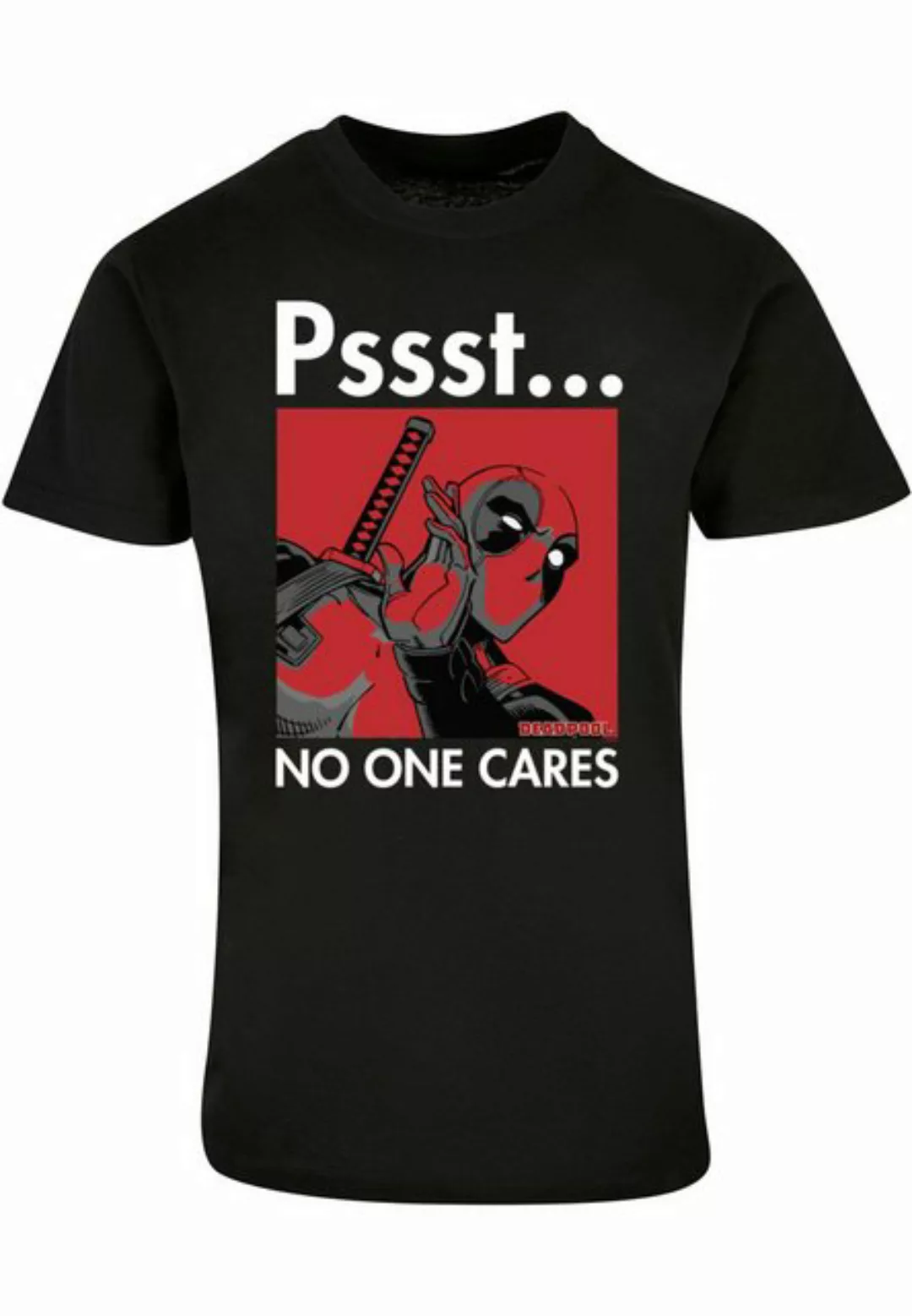 ABSOLUTE CULT T-Shirt ABSOLUTE CULT Herren Deadpool - No One Cares T-Shirt günstig online kaufen