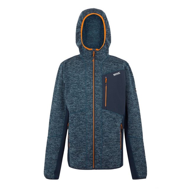 Regatta Strickfleecejacke Alven Fleecejacke / Midlayer mit Kapuze für Herre günstig online kaufen