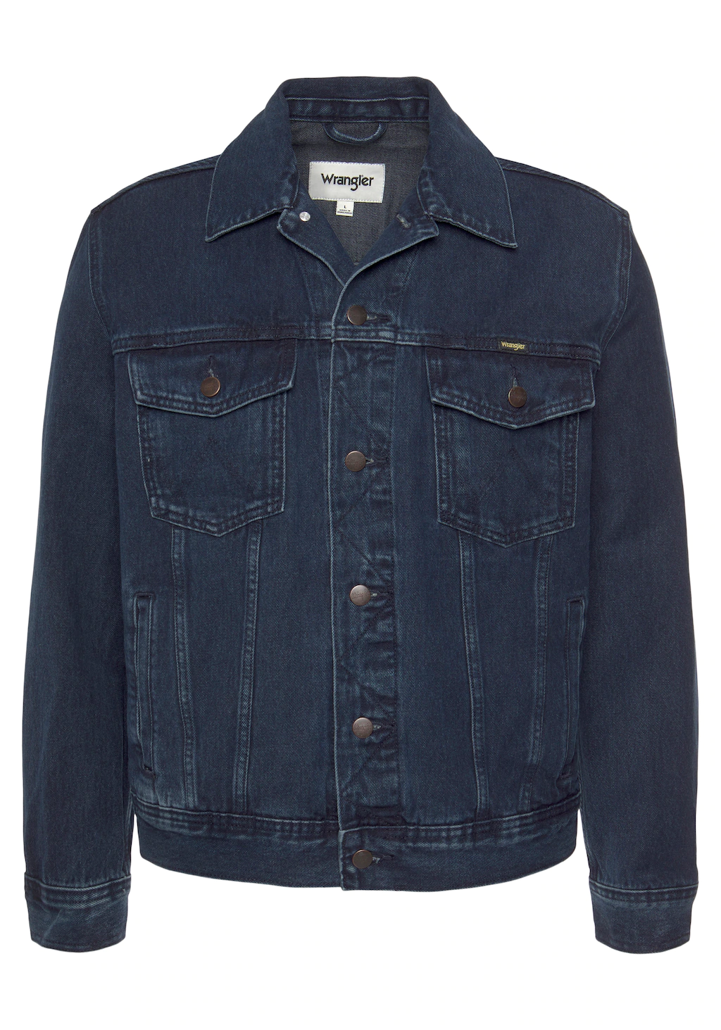 Wrangler Jeansjacke coalblue stone günstig online kaufen