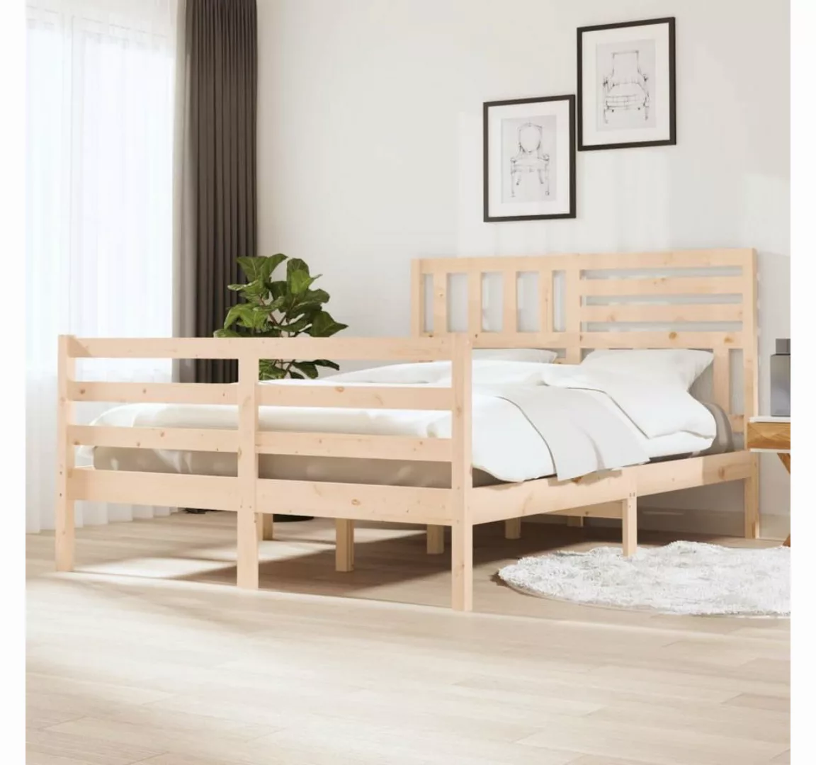 furnicato Bett Massivholzbett 160x200 cm günstig online kaufen