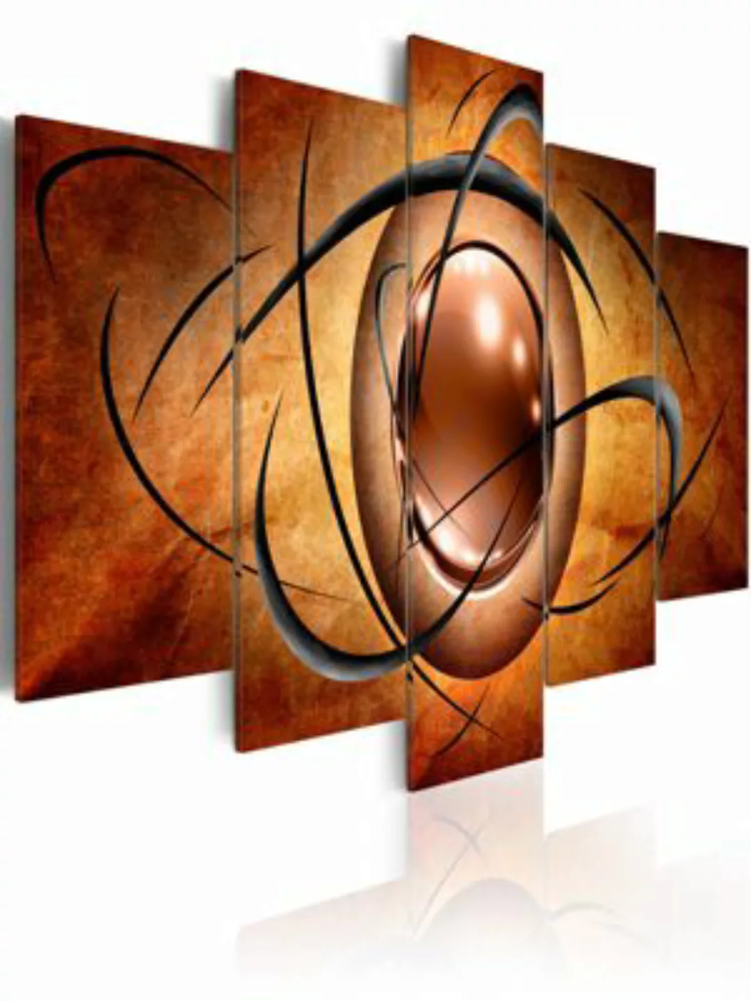 artgeist Wandbild Rotating globe mehrfarbig Gr. 200 x 100 günstig online kaufen