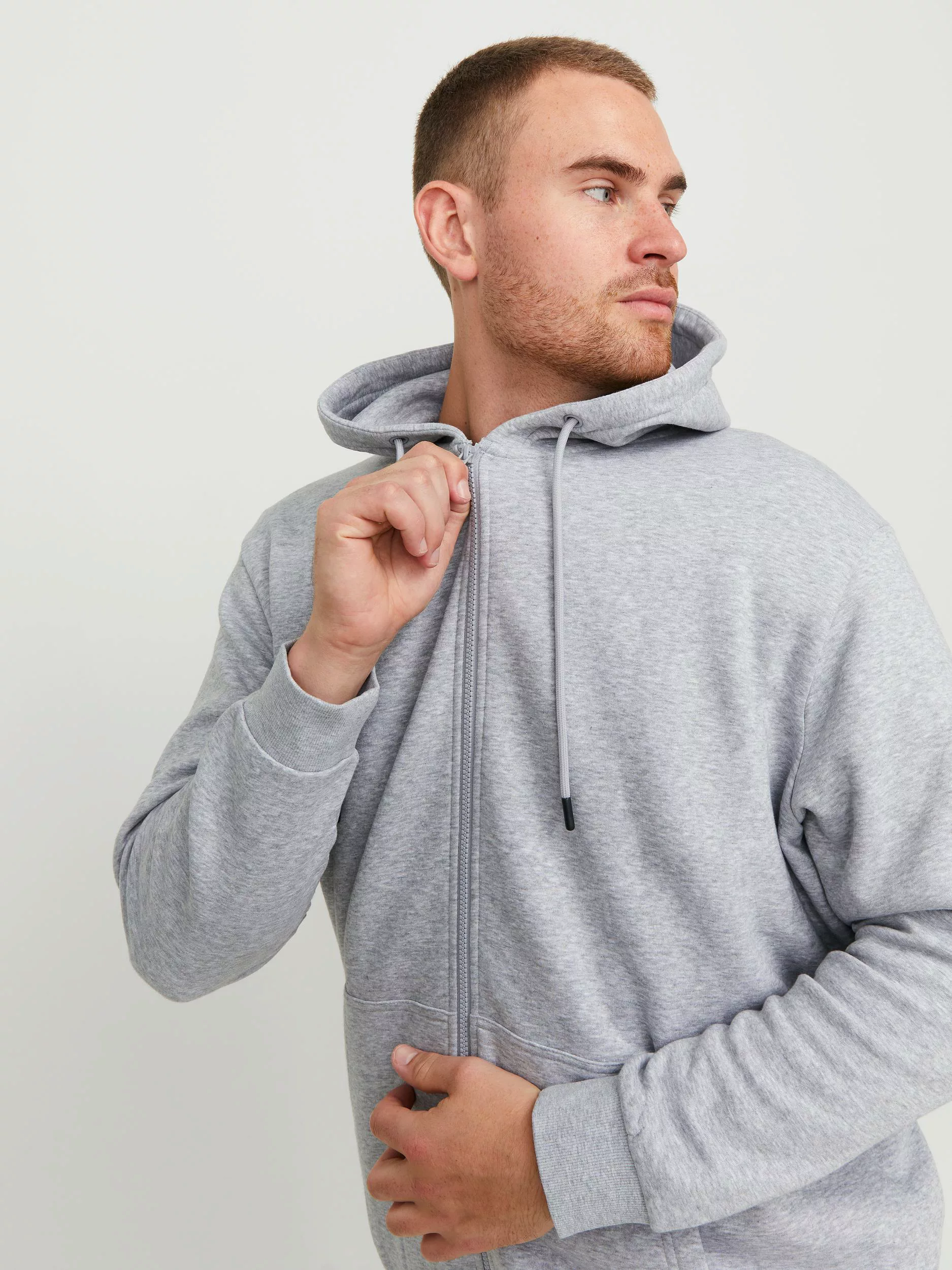 Jack & Jones PlusSize Kapuzensweatjacke "JJEBRADLEY SWEAT ZIP HOOD NOOS PLS günstig online kaufen