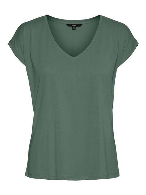 Vero Moda T-Shirt Basic Stretch T-Shirt V-Neck VMFILLI VMFILLI SS V-NECK TE günstig online kaufen