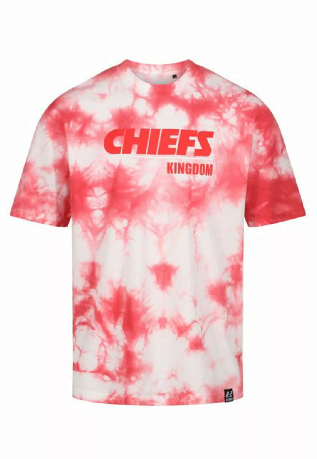 Recovered Print-Shirt Kansas City Chiefs - NFL - Tie-Dye Relaxed T-shirt, K günstig online kaufen