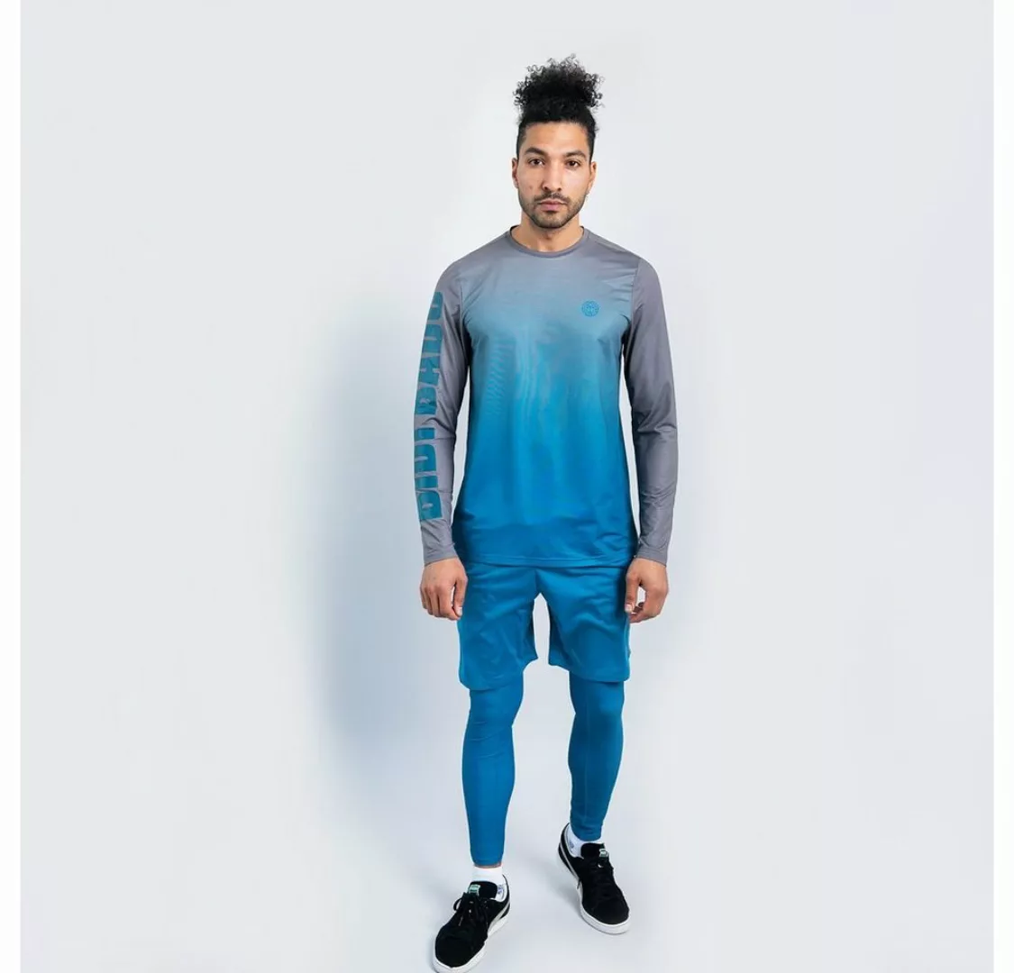 BIDI BADU Langarmshirt Ventris Longsleeve für Herren in grau günstig online kaufen