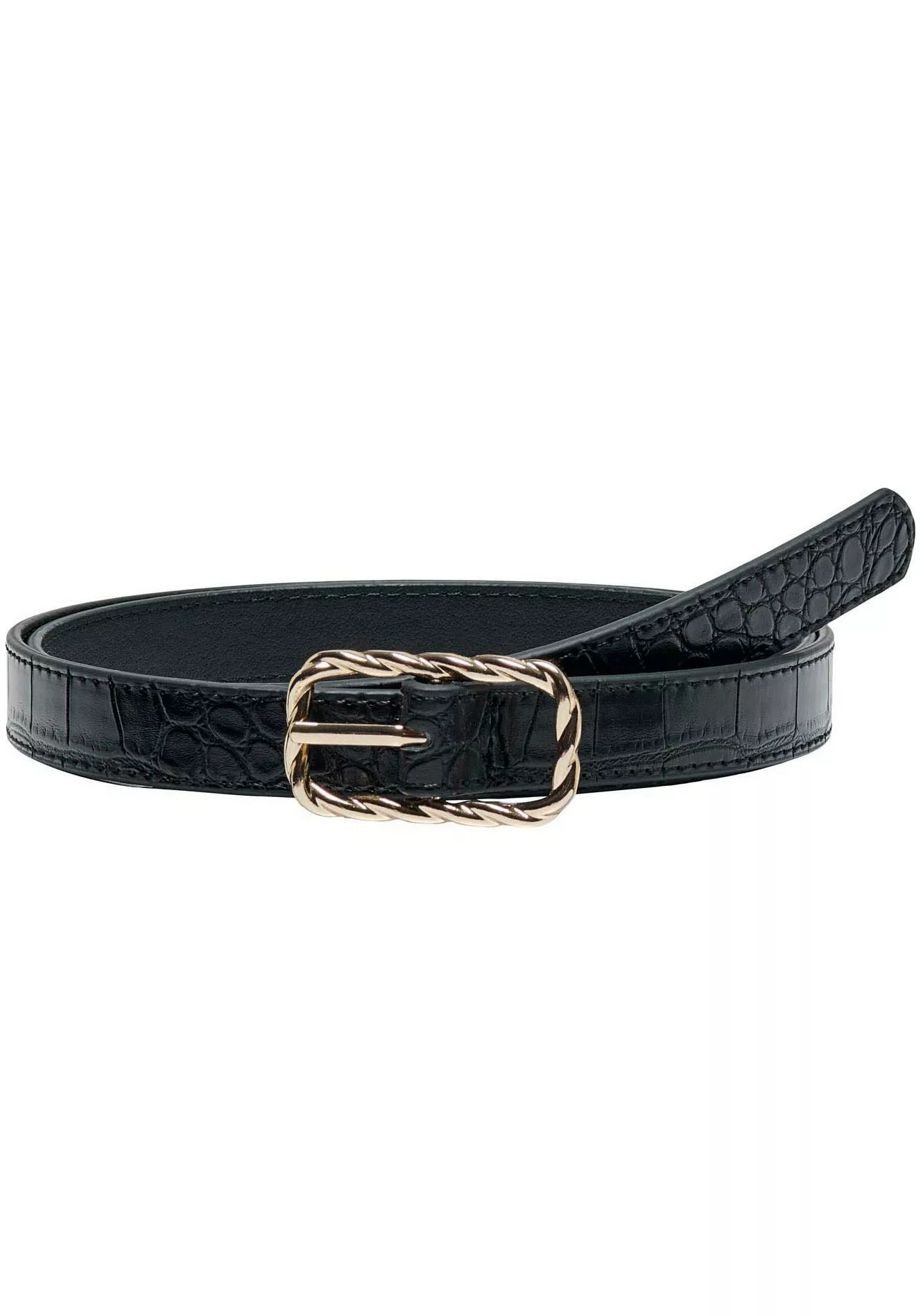 ONLY Synthetikgürtel "ONLTHEA CROCO PU JEANS BELT ACC" günstig online kaufen