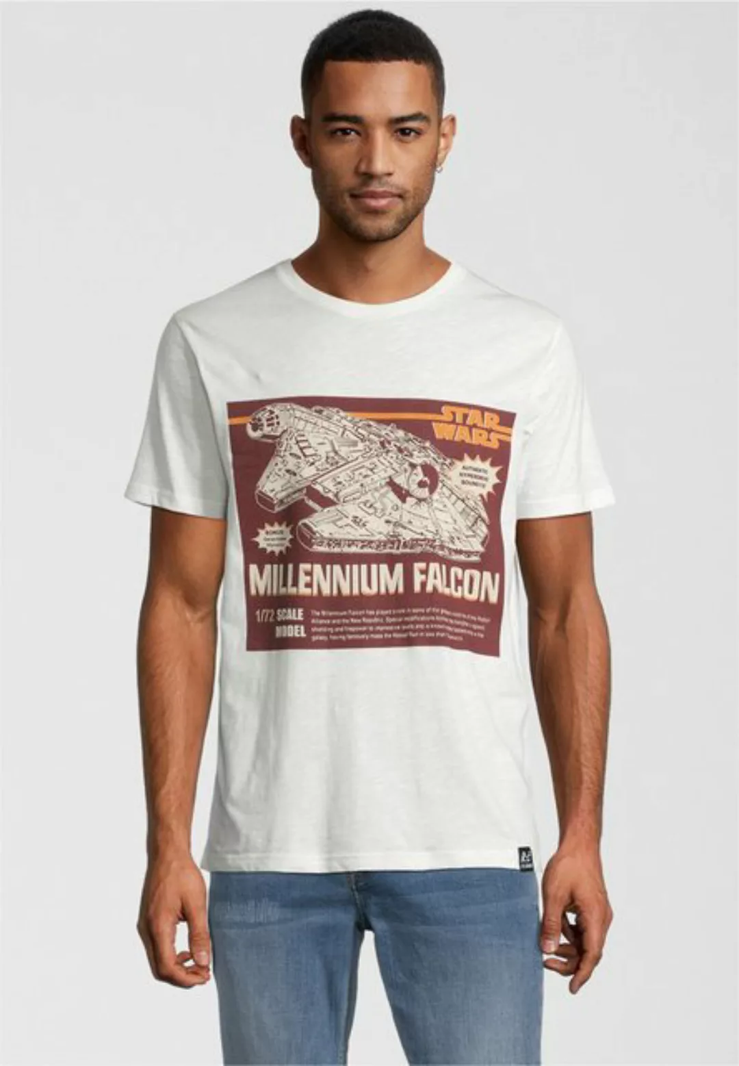 Recovered T-Shirt "Star Wars Millennium", mit coolem Print günstig online kaufen