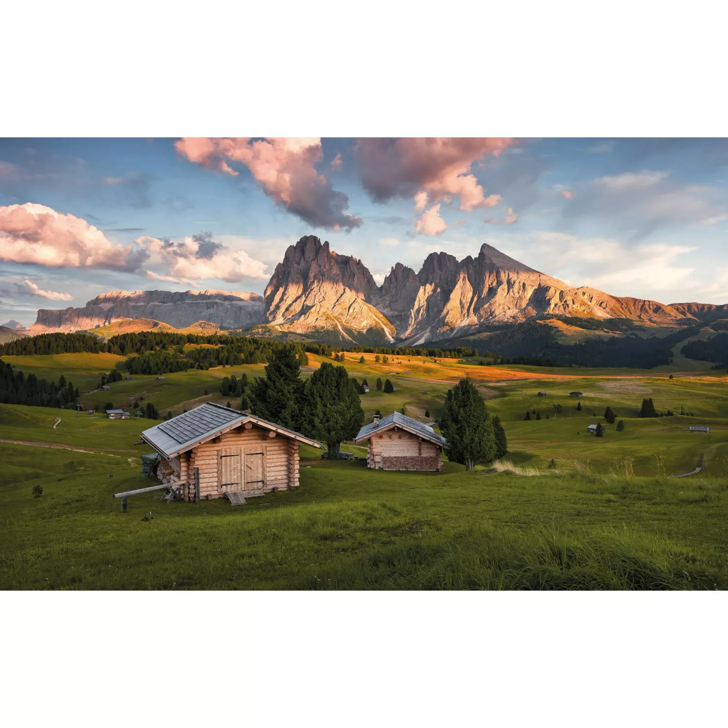 Vlies Fototapete Dolomitentraum 450x280 cm günstig online kaufen