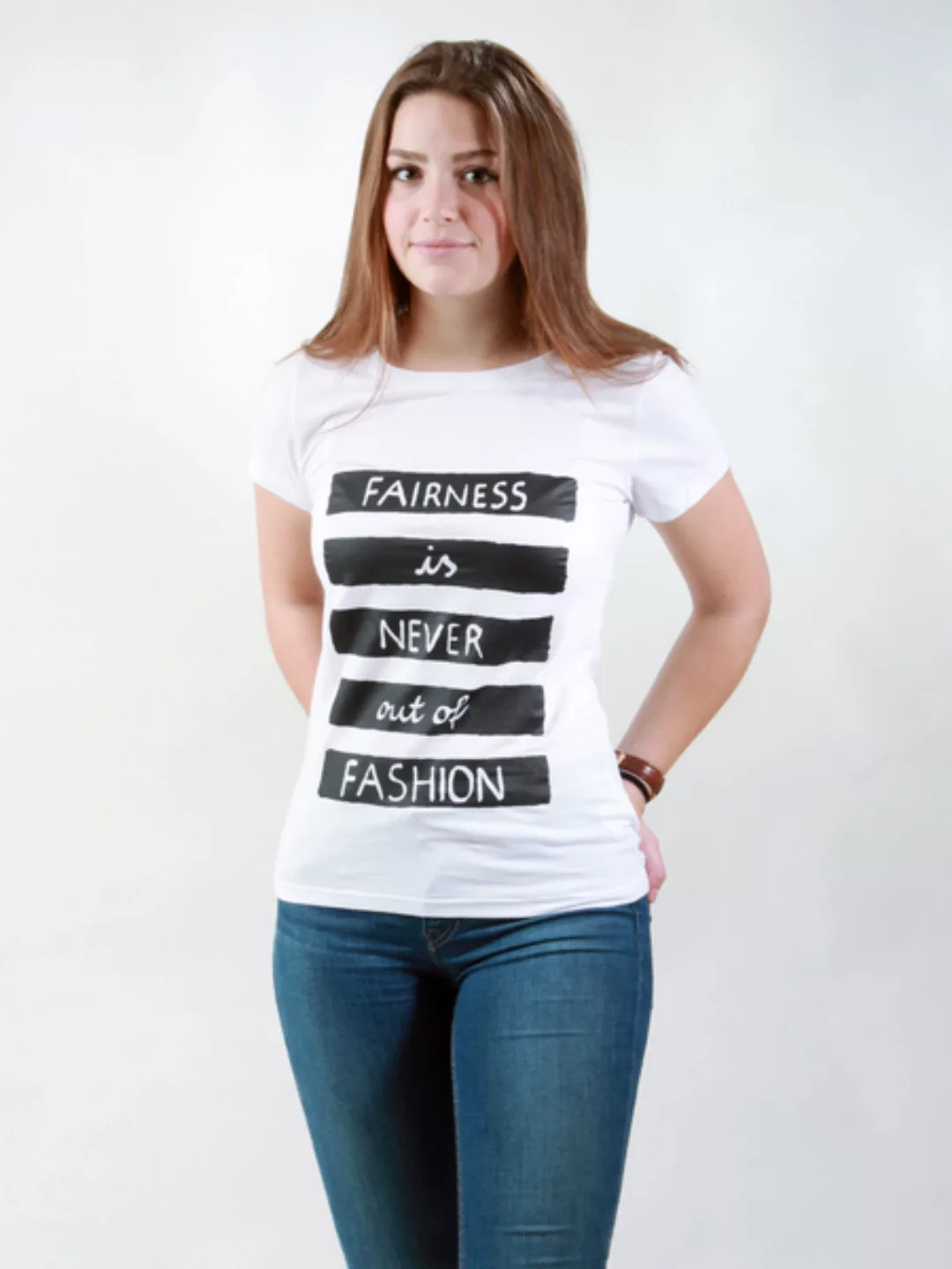 T-shirt Damen - Fairness günstig online kaufen