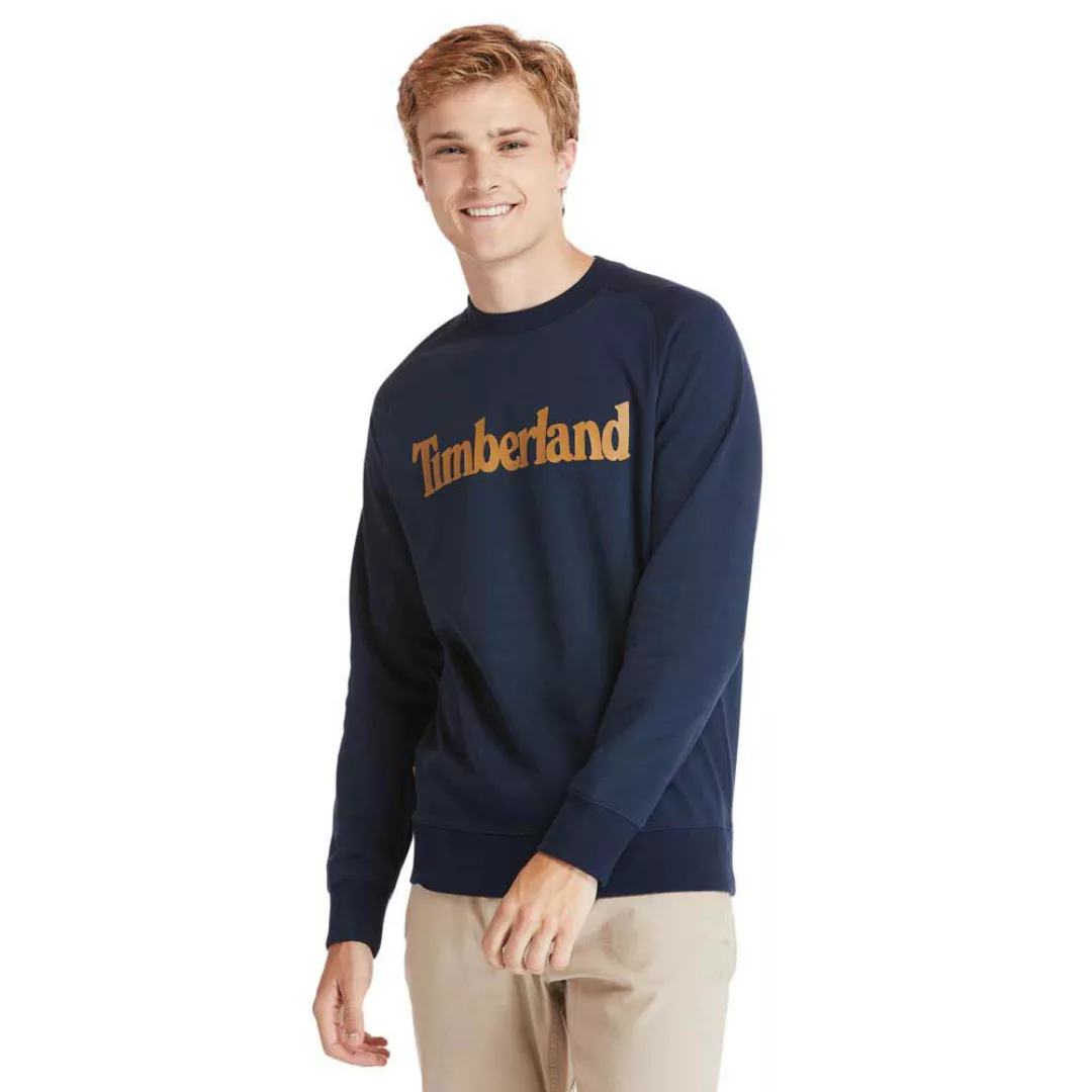 Timberland Oyster River Linear Logo Crew Sweatshirt XL Dark Sapphire günstig online kaufen