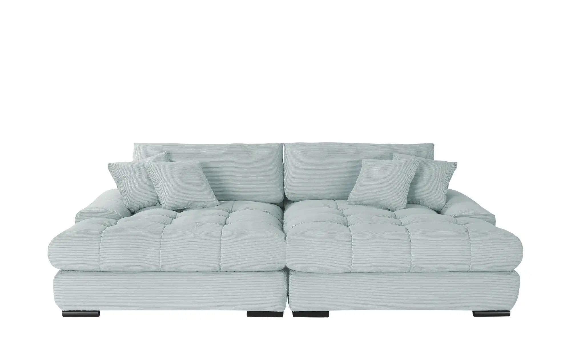 bobb Big Sofa  Hella ¦ blau ¦ Maße (cm): B: 310 H: 96 T: 203 Polstermöbel > günstig online kaufen