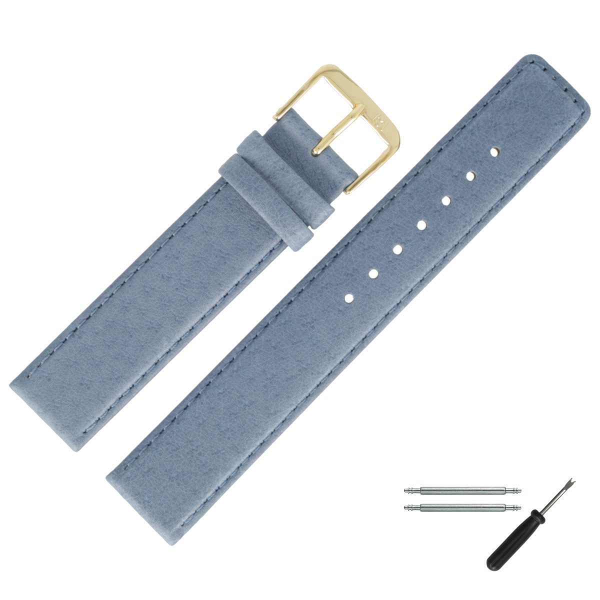 MARBURGER Uhrenarmband 18mm Leder günstig online kaufen