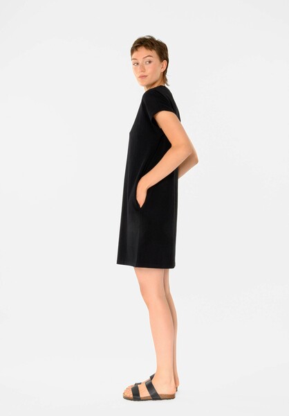 Damen Kleid Structured Mit Lässiger Passform günstig online kaufen