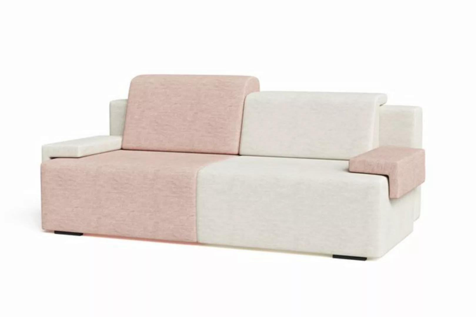 MOEBLO Schlafsofa HOOK, Modernes Design mit Schlaffunktion und Bettkasten, günstig online kaufen