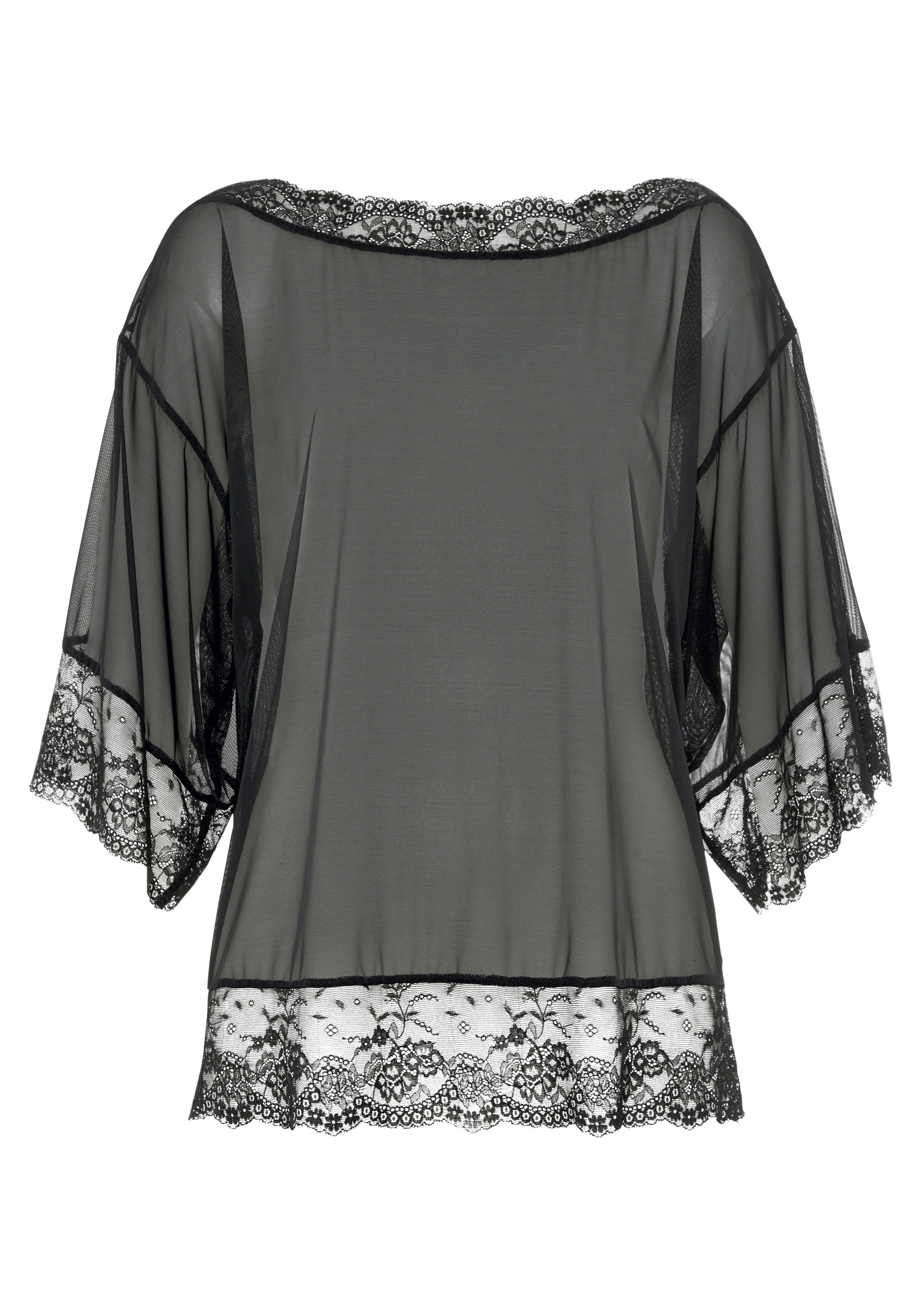 petite fleur gold Netzshirt leicht transparent günstig online kaufen