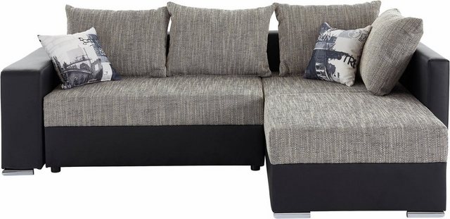 COLLECTION AB Ecksofa "John L-Form", mit Bettfunktion, Bettkasten und integ günstig online kaufen