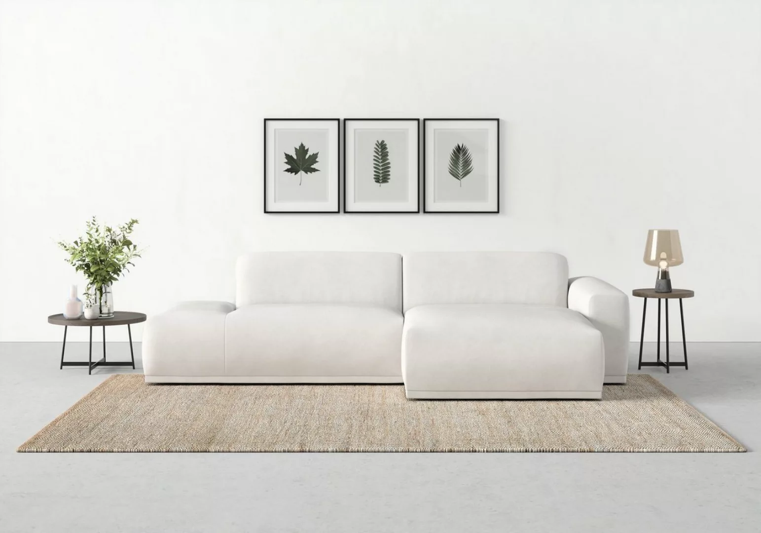 TRENDMANUFAKTUR Ecksofa Braga, mit hochwertigem Kaltschaum, L-Form, in Cord günstig online kaufen