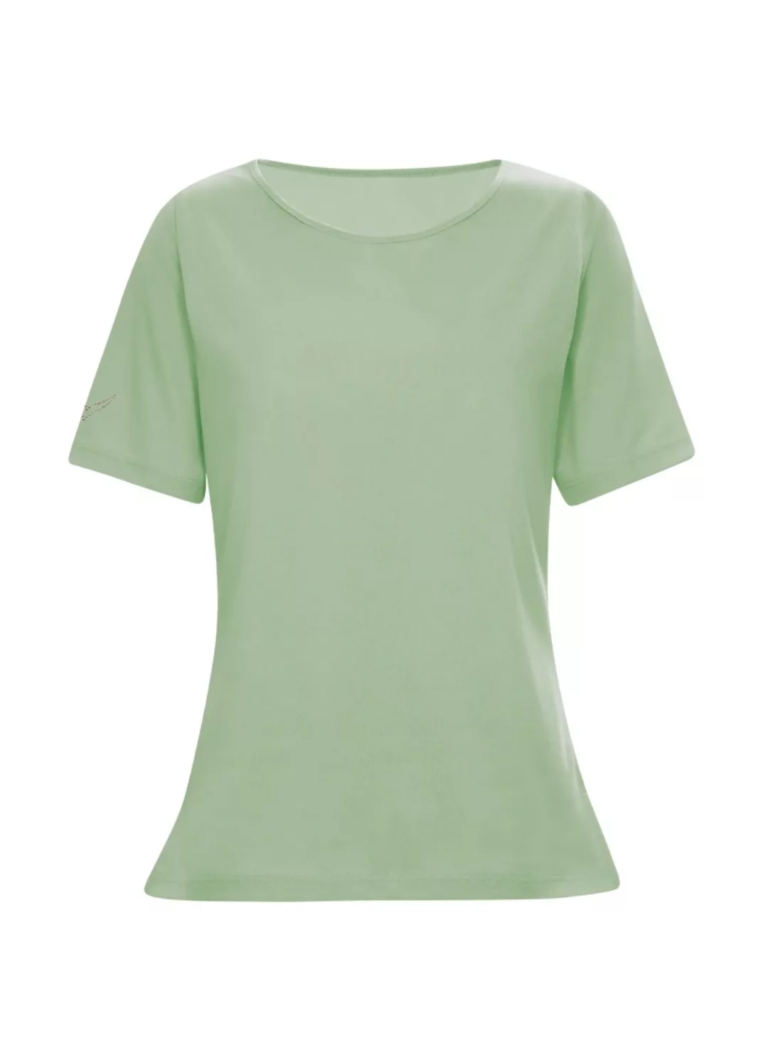 Trigema T-Shirt "TRIGEMA T-Shirt DELUXE Baumwolle mit Kristallsteinen", (1 günstig online kaufen