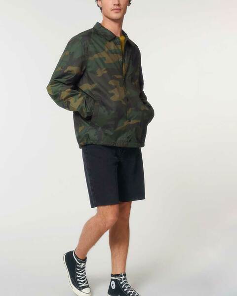Unisex Jacke Mit All-over-print Camouflage Aus Recyceltem Pet günstig online kaufen