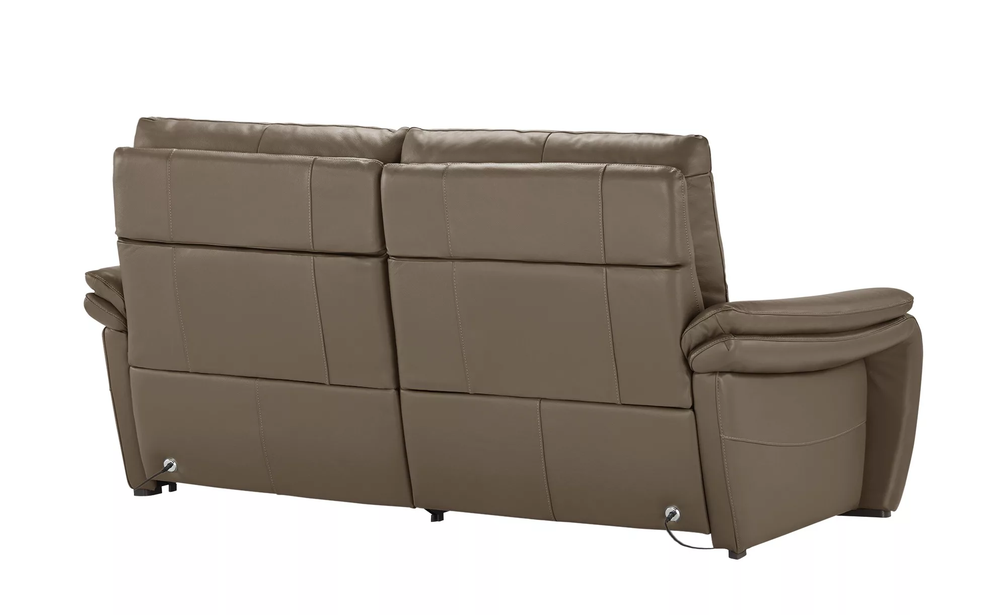 Wohnwert Sofa  aus Echtleder Halina ¦ braun ¦ Maße (cm): B: 205 H: 98 T: 98 günstig online kaufen