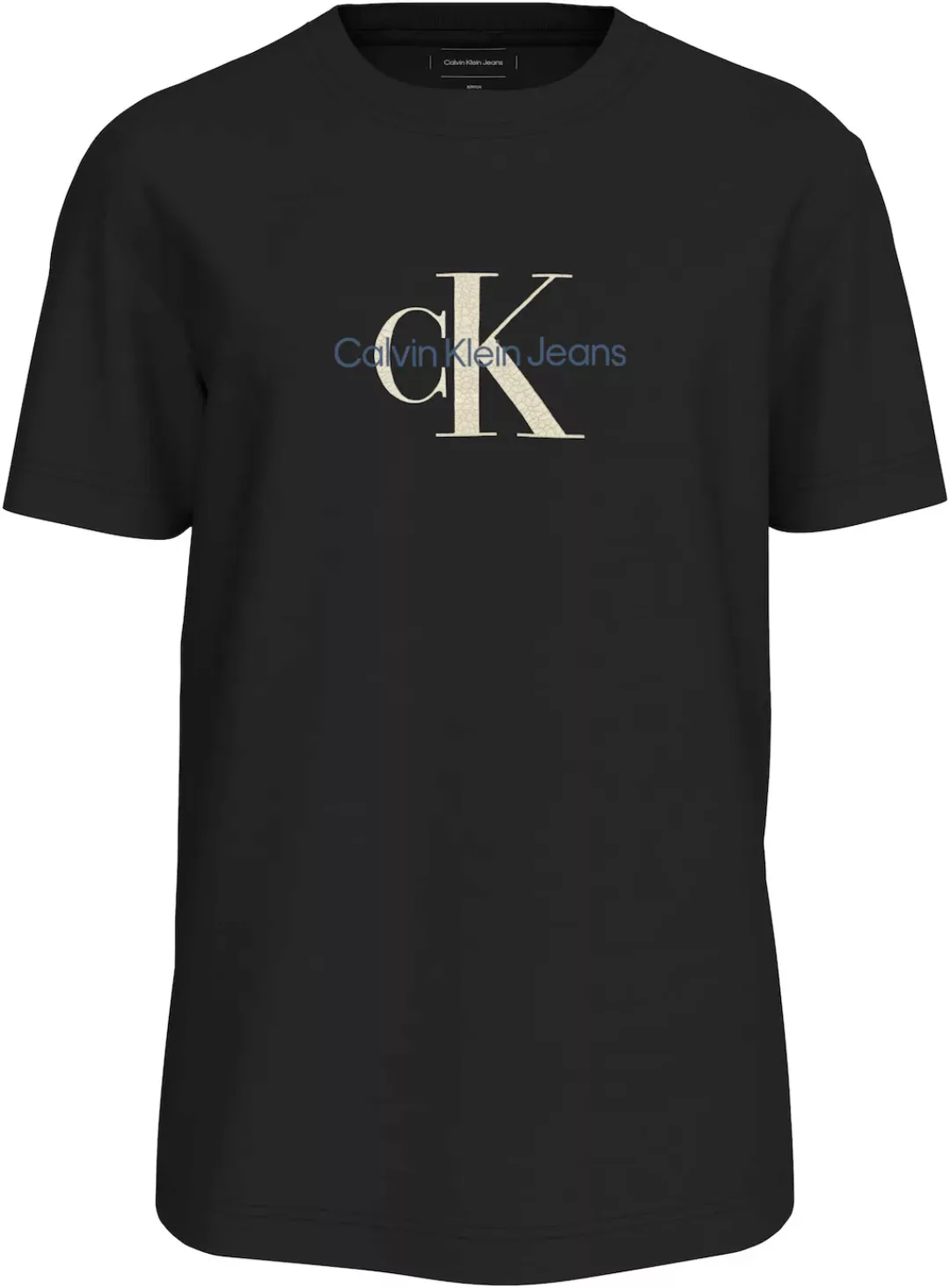 Calvin Klein Jeans T-Shirt DISTRESSED MONOLOGO TEE mit Logodruck günstig online kaufen