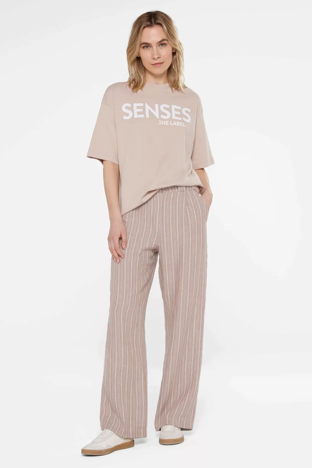 SENSES.THE LABLE Rundhalsshirt, aus Baumwolle günstig online kaufen