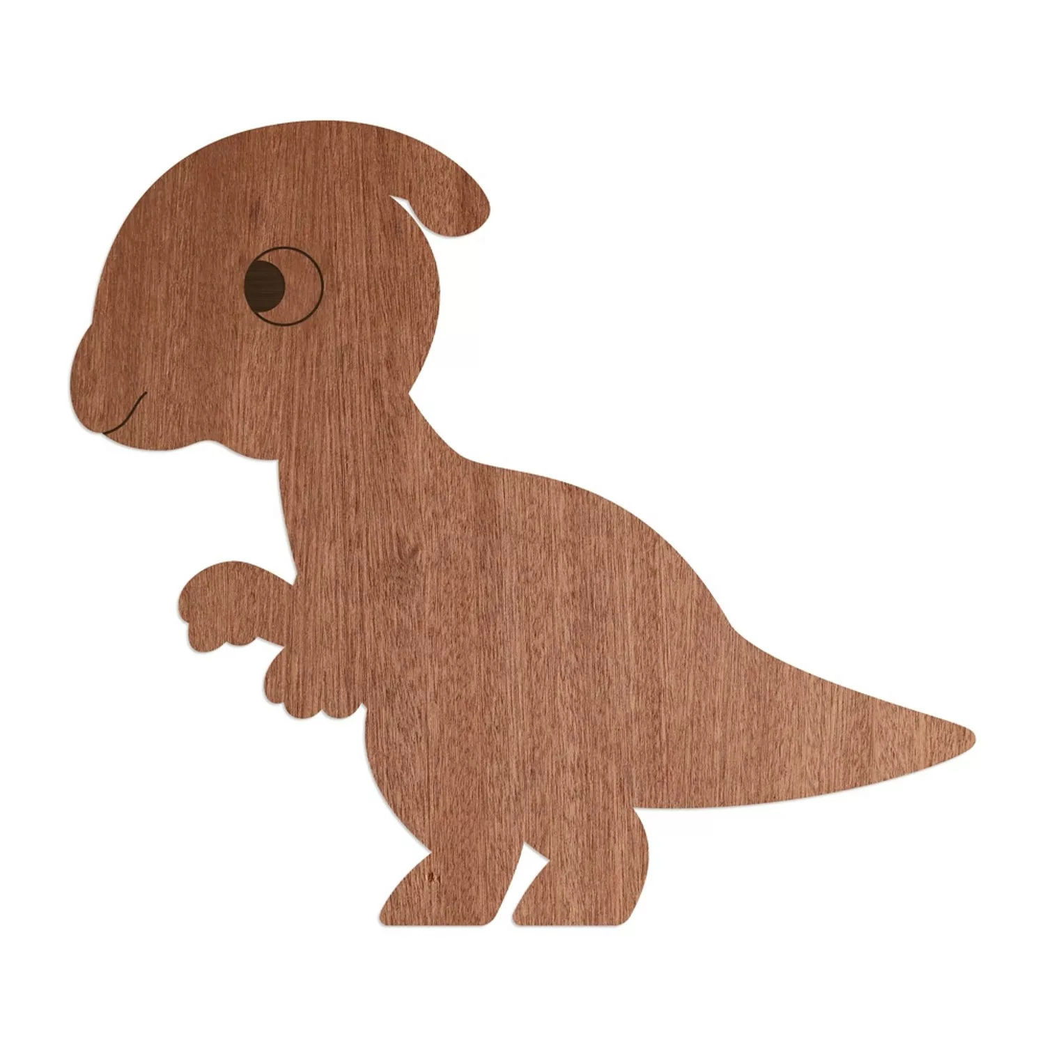 WANDStyle Wanddeko aus Holz Dino Parasaurolophus 67,4 x 60 cm in der Farbe günstig online kaufen