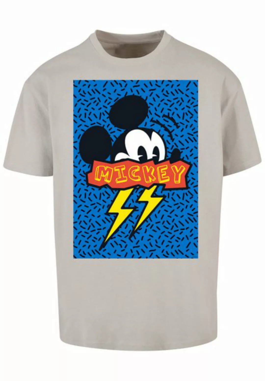 F4NT4STIC T-Shirt Disney Mickey Mouse 90s Flash Print günstig online kaufen