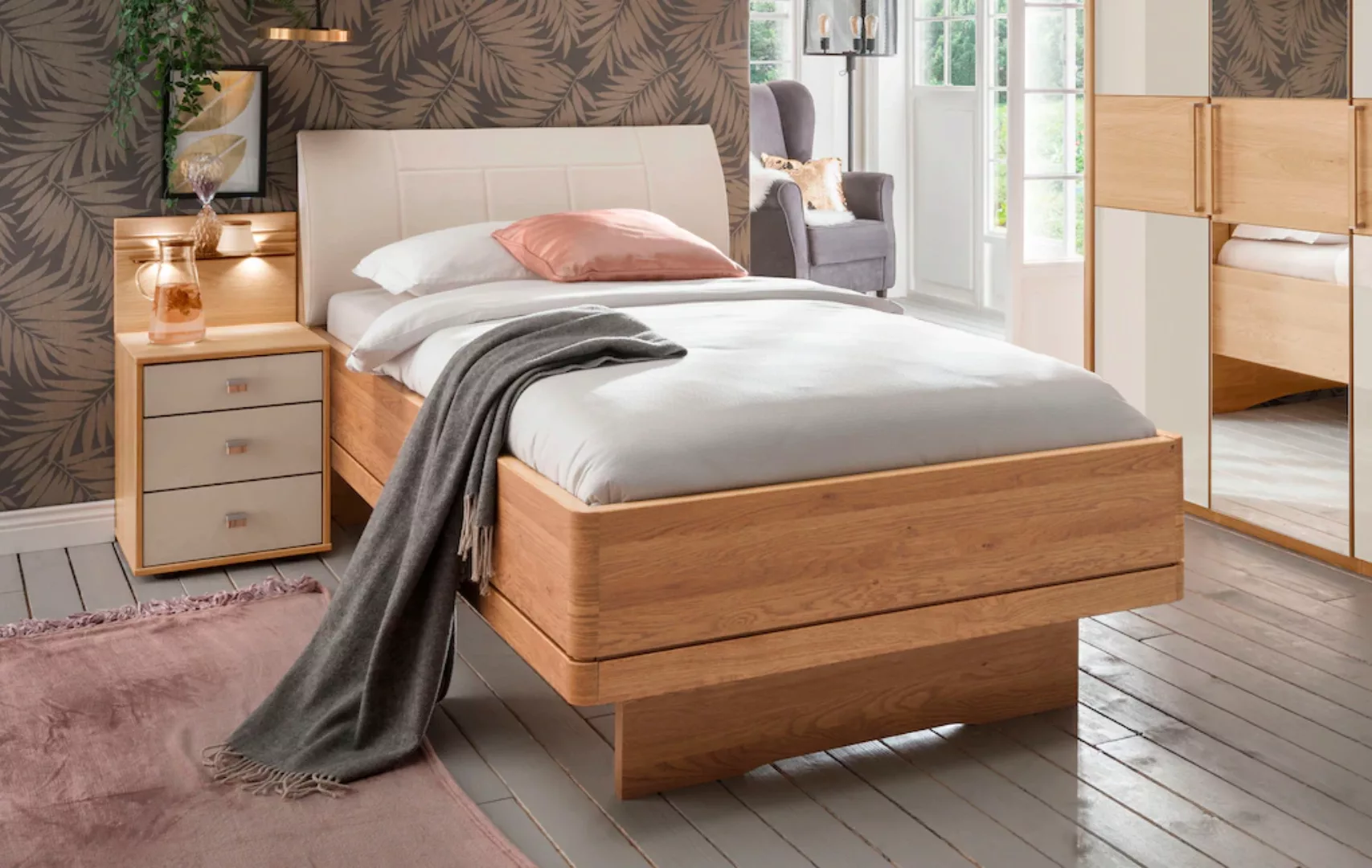 WIEMANN Bett "Kiruna, Made in Germany, formschön und stilvoll", in Komforth günstig online kaufen