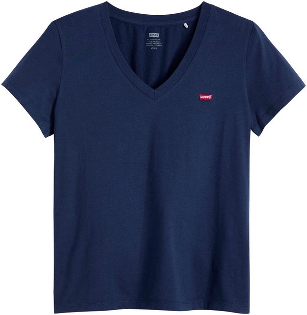 Levis V-Shirt "Perfect Tee", mit kleinem Batwing- Logo günstig online kaufen