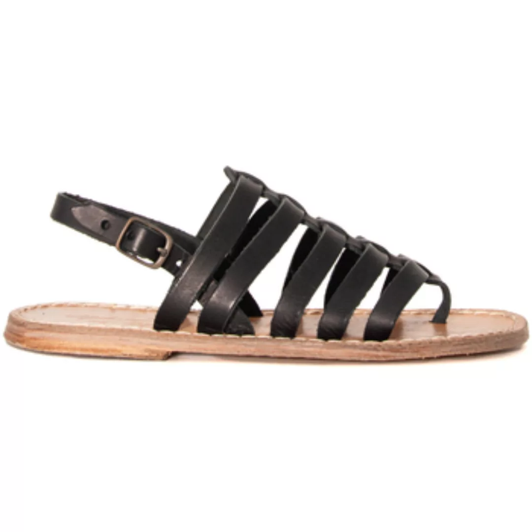 Gianluca - L'artigiano Del Cuoio  Sandalen GIANLUCA 576FT RAGNETTO NERO günstig online kaufen