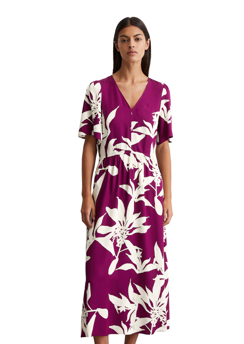 Marc OPolo Druckkleid "aus fließendem Viskose-Twill" günstig online kaufen
