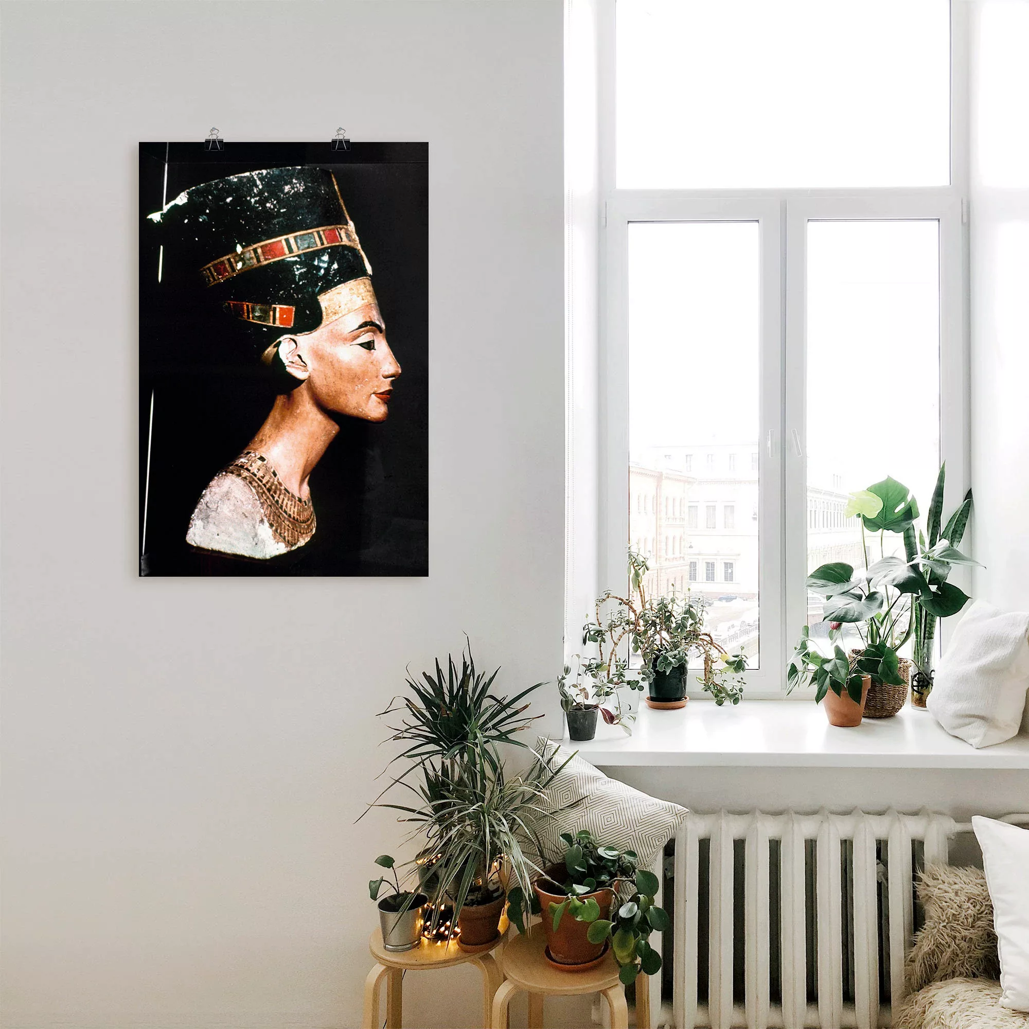 Artland Wandbild "Ägyptische Königin Nofretete", Menschen, (1 St.) günstig online kaufen