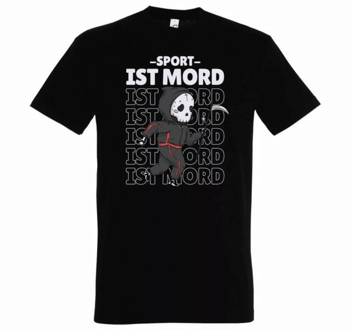 Youth Designz T-Shirt "Sport ist Mord" Herren T-Shirt mit lustigem Spruch günstig online kaufen