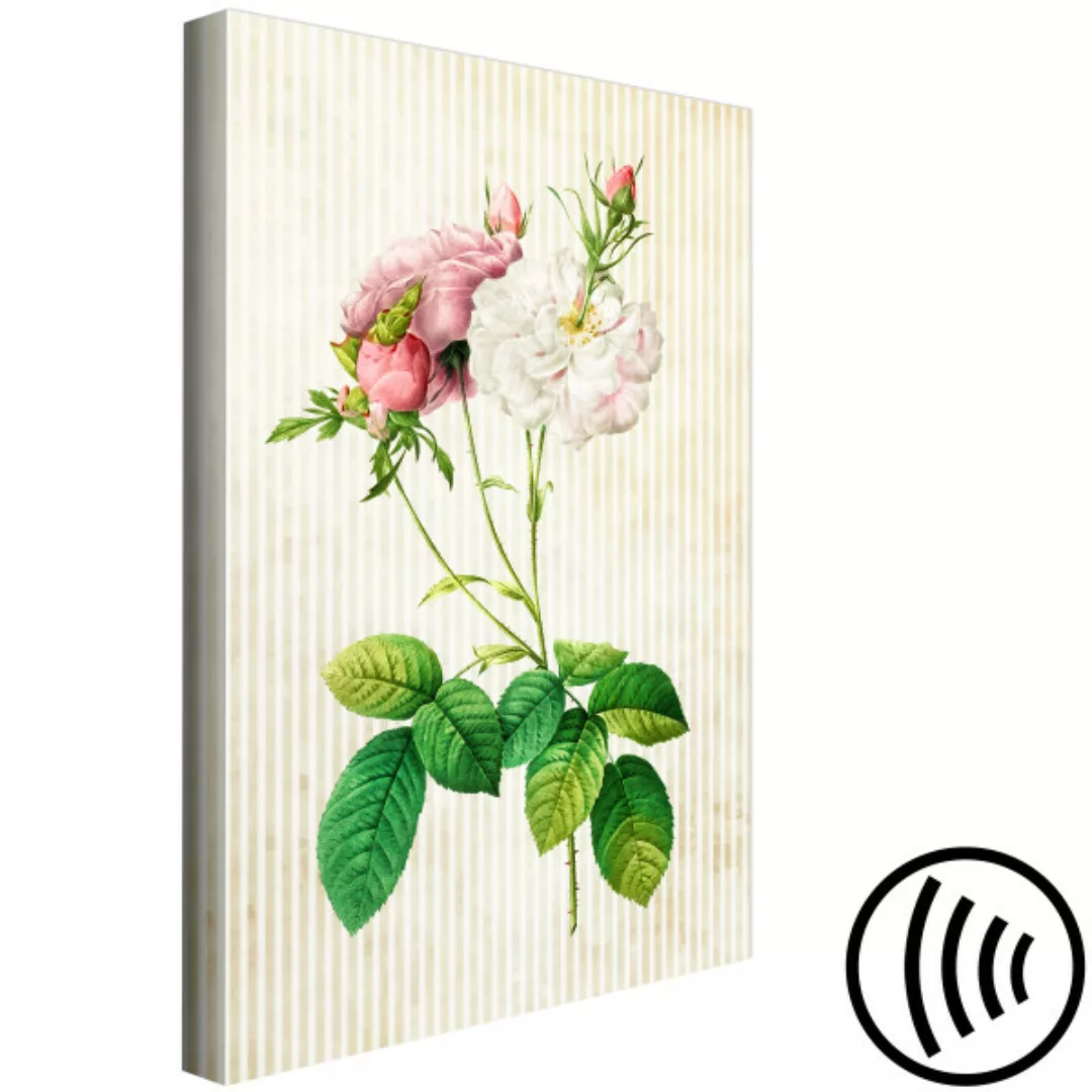 Leinwandbild Floristic Chic (1 Part) Vertical XXL günstig online kaufen