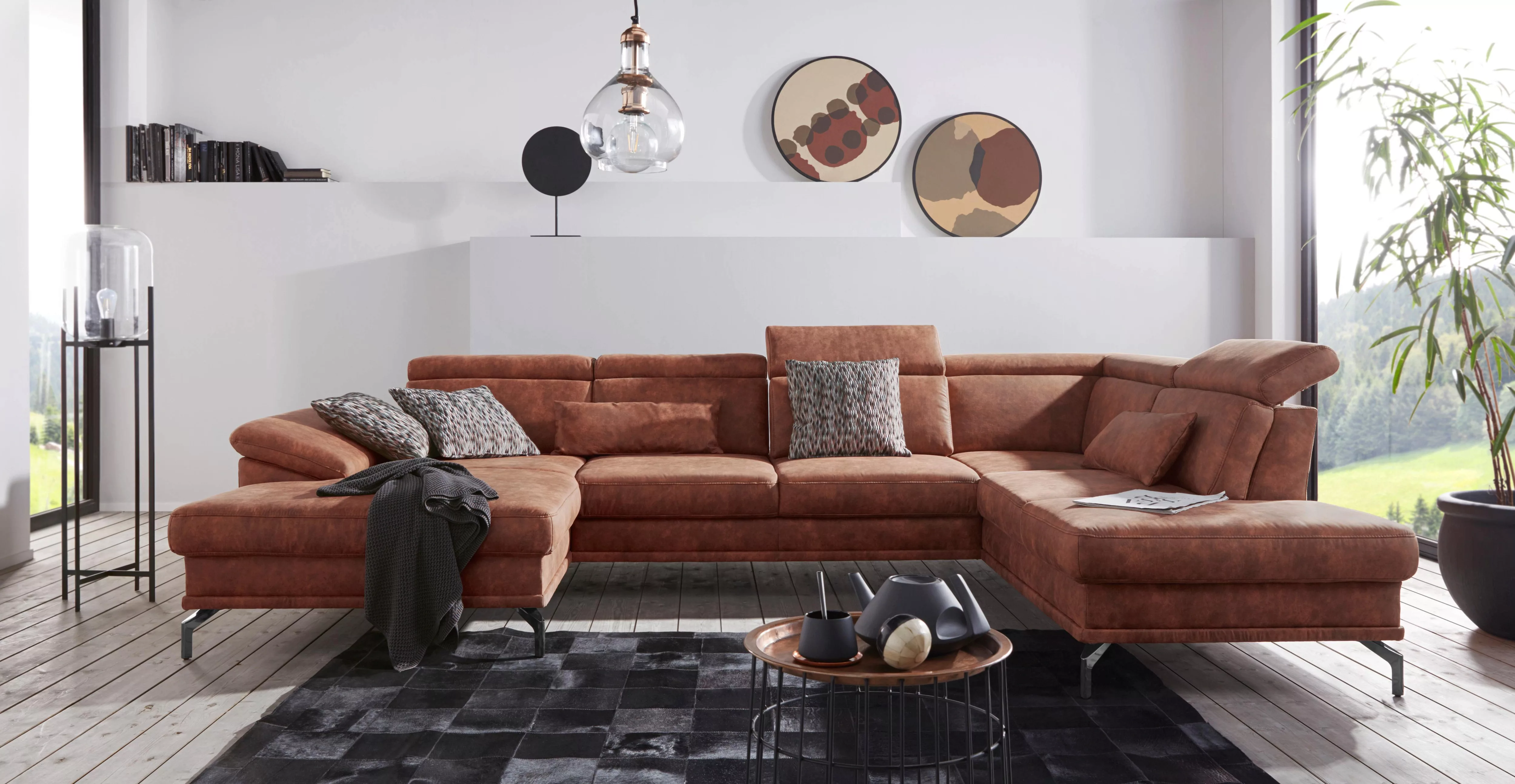 sit&more Wohnlandschaft "Scorpio U-Form", inklusive Sitztiefenverstellung, günstig online kaufen