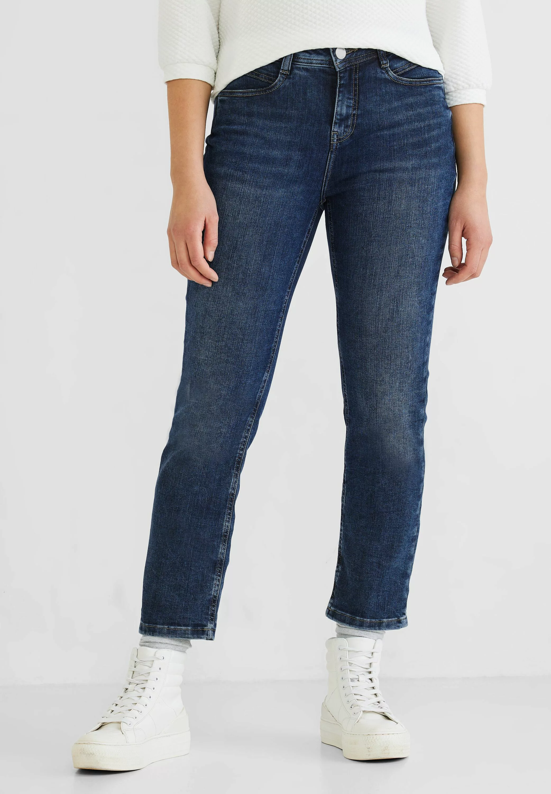 STREET ONE Slim-fit-Jeans 4-Pocket Style günstig online kaufen