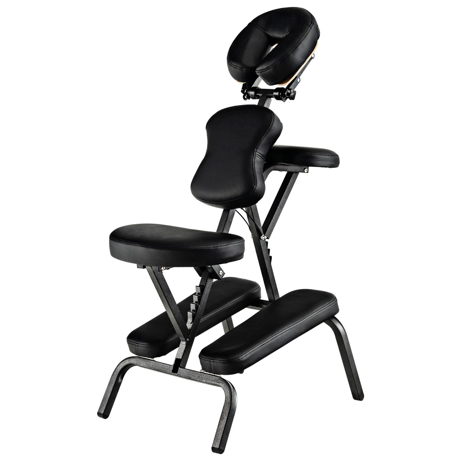 COSTWAY Massagesessel, klappbar, höhenverstellbar, tragbar,Tattoostuhl 150k günstig online kaufen