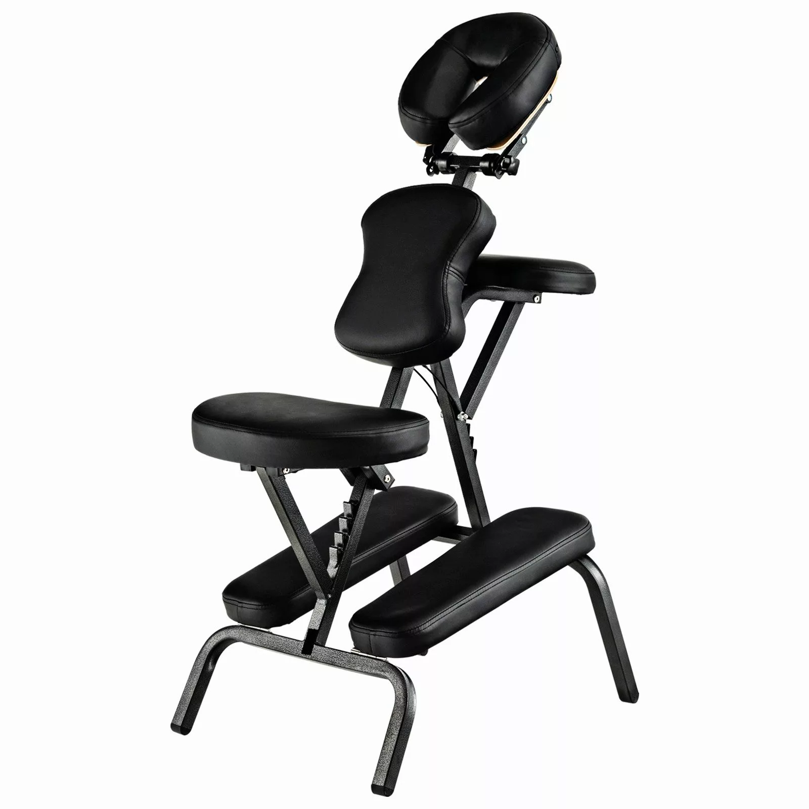 COSTWAY Massagesessel, klappbar, höhenverstellbar, tragbar,Tattoostuhl 150k günstig online kaufen