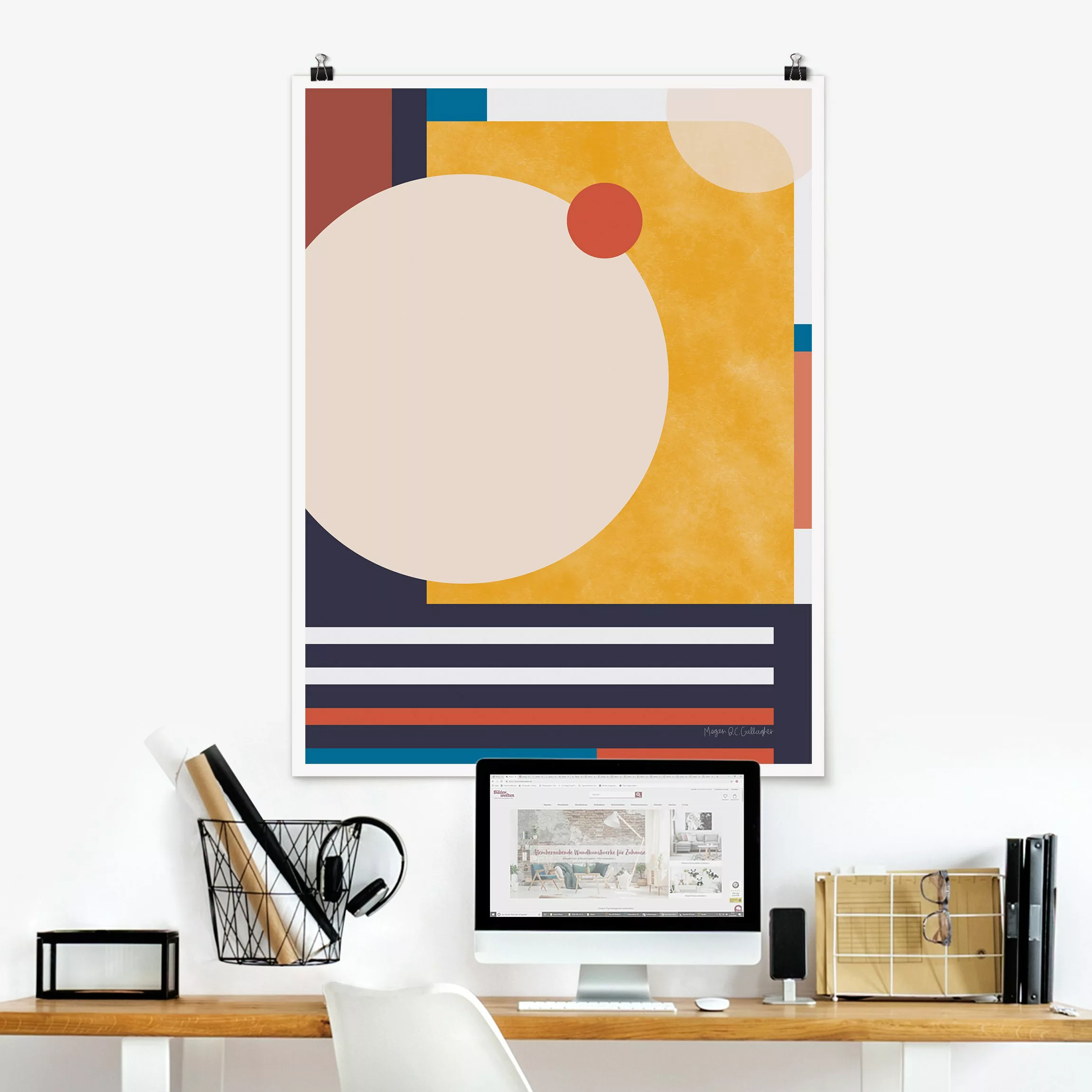 Poster Moderner Glamour II günstig online kaufen