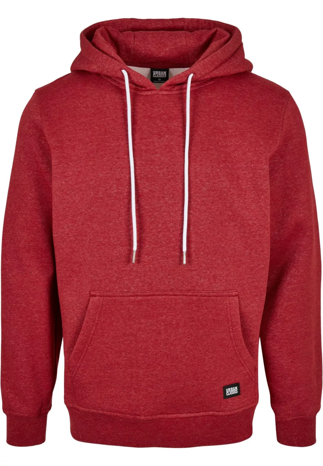 URBAN CLASSICS Sweatshirt "Urban Classics Herren Basic Melange Hoody" günstig online kaufen