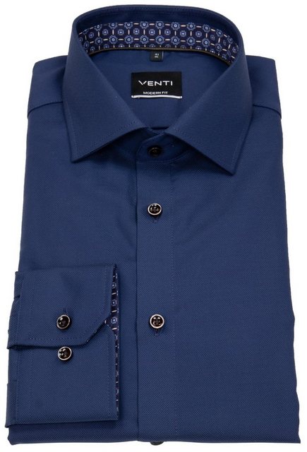 VENTI Blusenshirt Kent Modern Fit V0259A, 108 blau günstig online kaufen