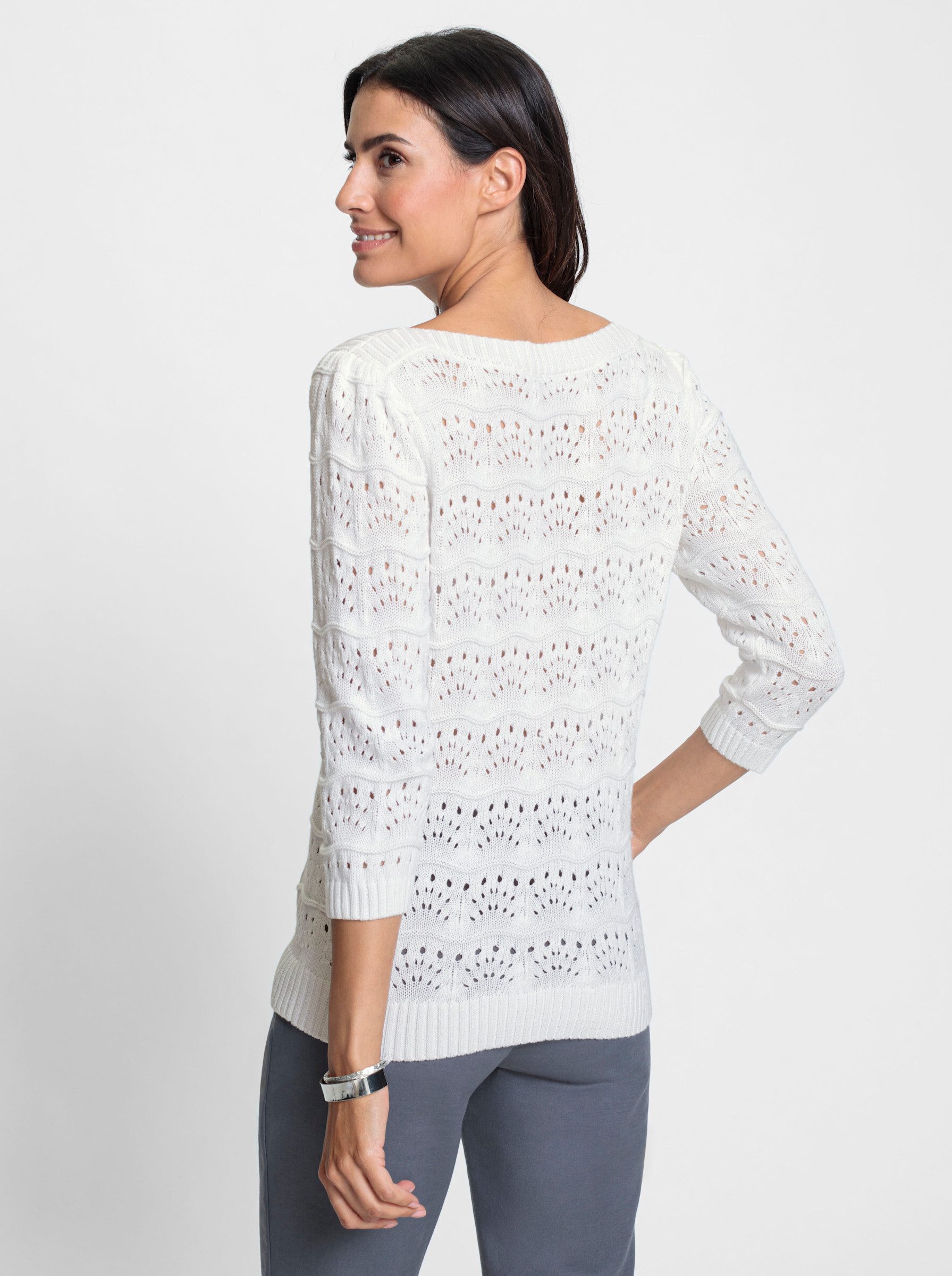 Witt Strickpullover Ajourpullover günstig online kaufen