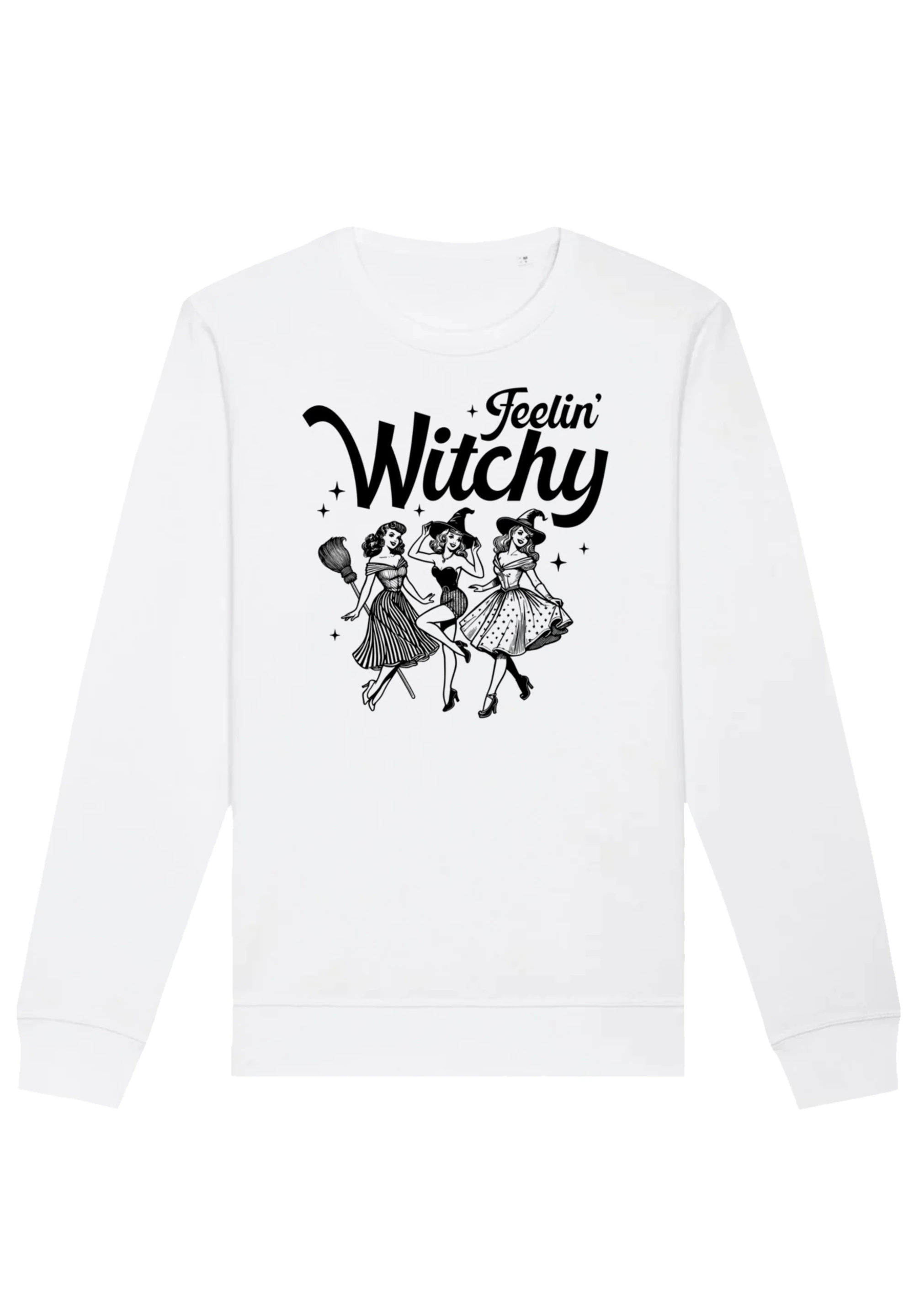 F4NT4STIC Sweatshirt "Halloween Witch feelin witchy", Premium Qualität günstig online kaufen