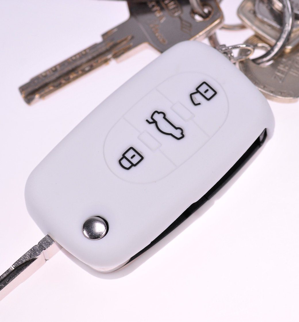 mt-key Schlüsseltasche Autoschlüssel Softcase Silikon Schutzhülle günstig online kaufen