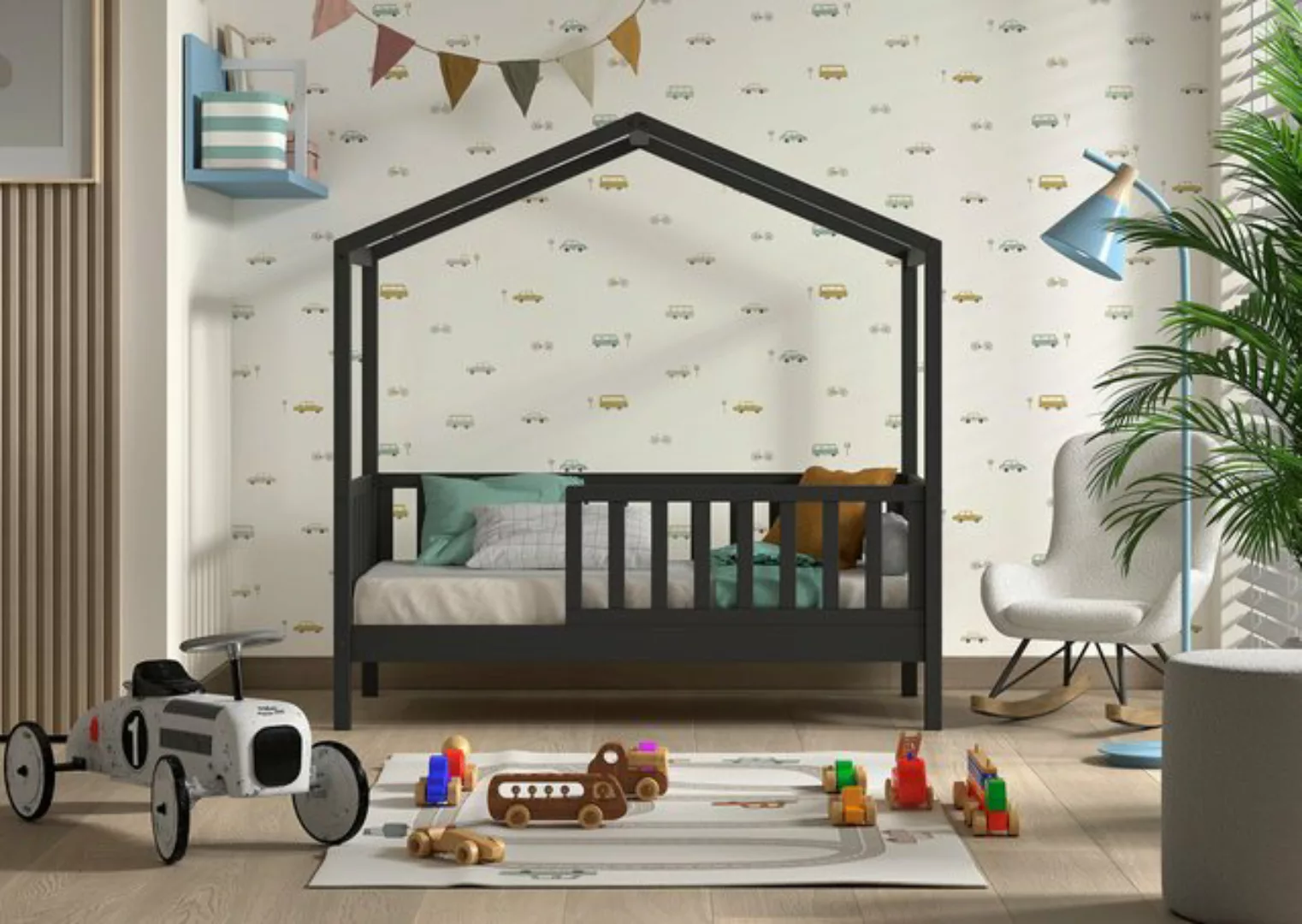 Faizee Möbel Kinderbett Hausbett günstig online kaufen