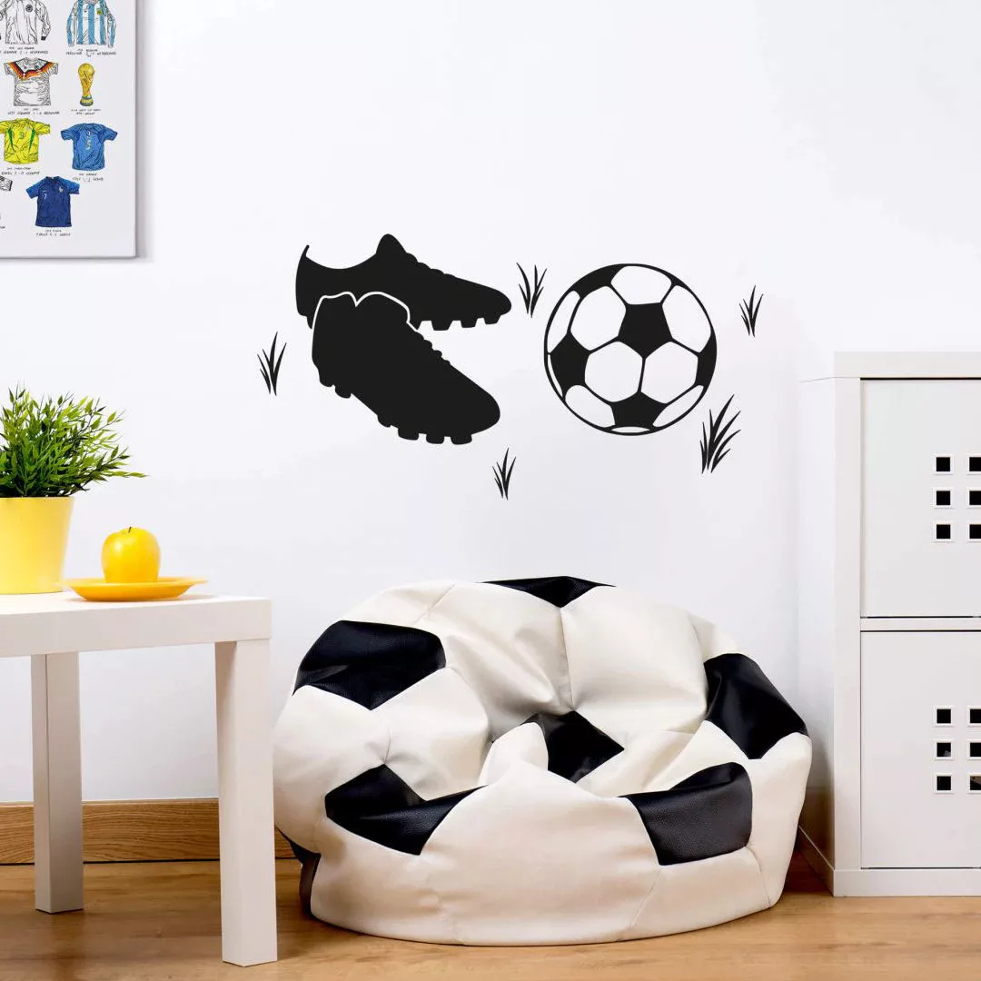 Wall-Art Wandtattoo »Fußball Fußballschuhe«, (1 St.), selbstklebend, entfer günstig online kaufen