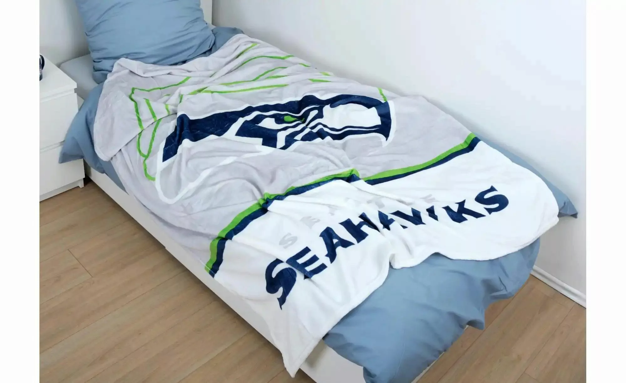 Wohndecke NFL Microfaser Multi Polyester B/L: ca. 150x200 cm günstig online kaufen