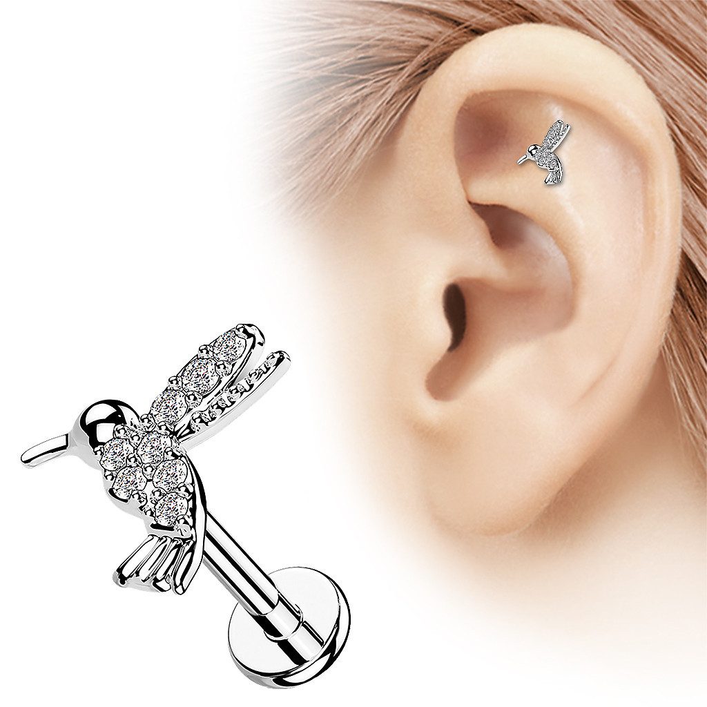 Taffstyle Piercing-Set Labret Tragus Monroe Piercing günstig online kaufen