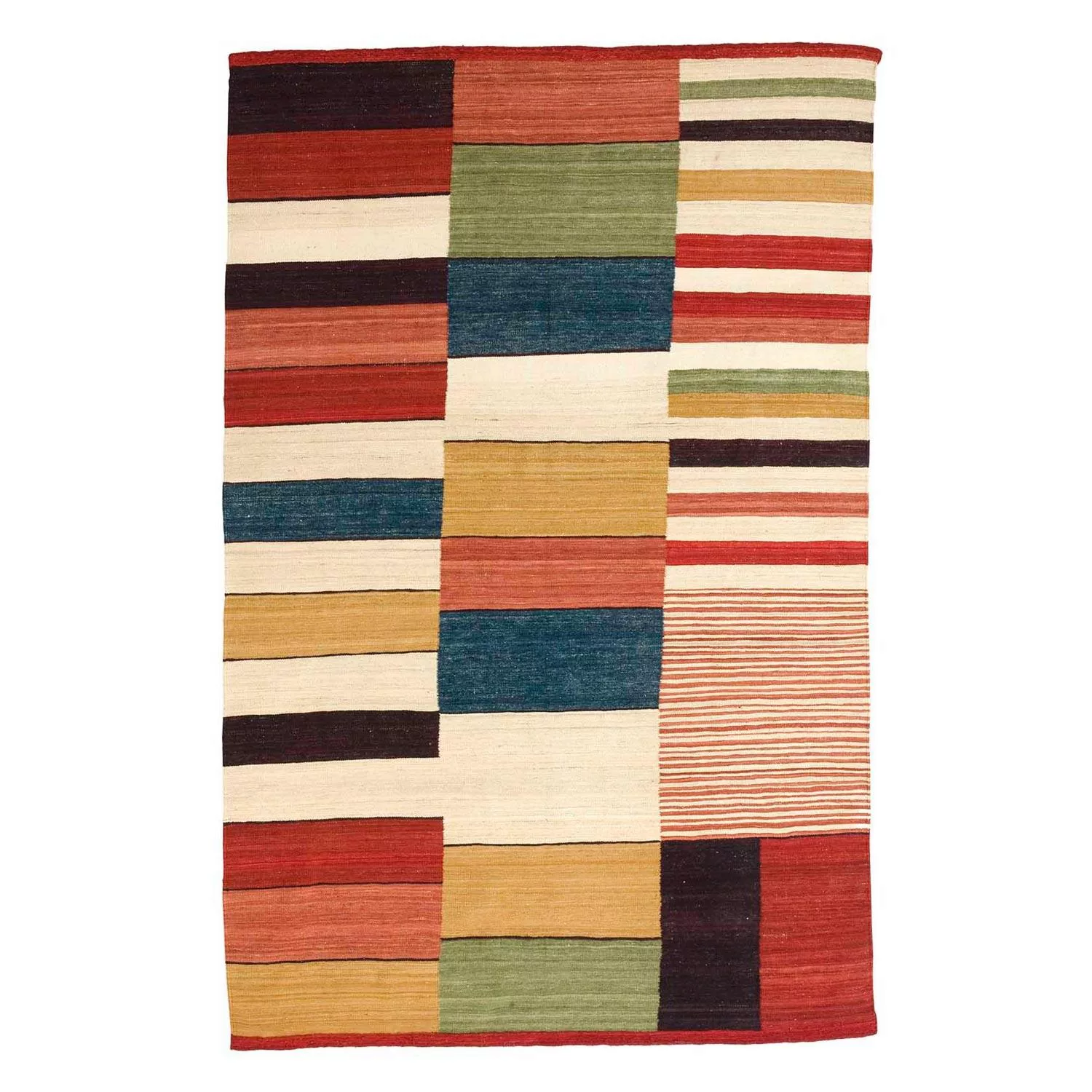 Nanimarquina - Medina 2 Woll-Teppich - rot/orange/afghanische Wolle/200x300 günstig online kaufen